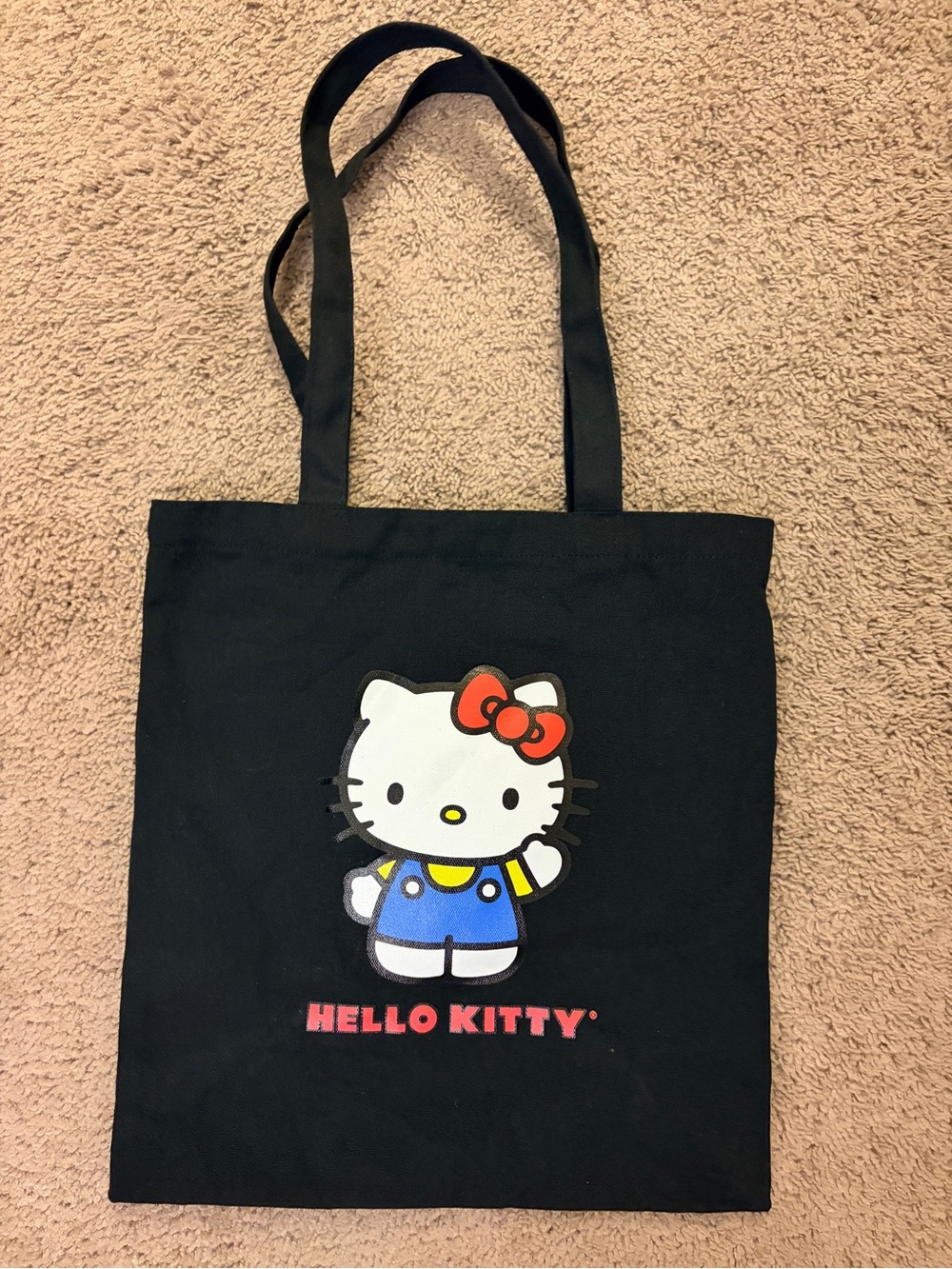 Hello Kitty Black Tote Bag